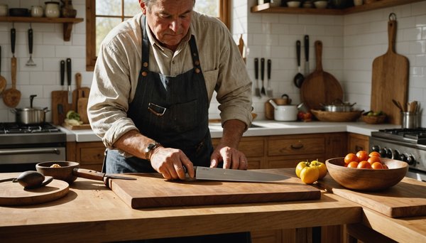 Le grand couteau : son utilité incontournable en cuisine selon les couteliers basques